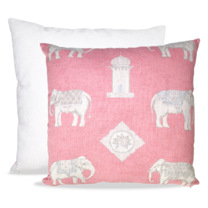 almofada rosa elefante